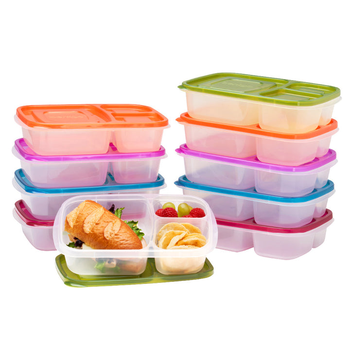 Bentgo Easyboxes 3-Compartment Food Containers 20-Piece Set X7
