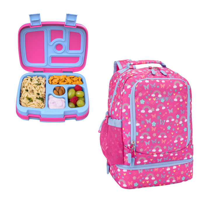 Bentgo Kids Prints Lunch Box & Backpack Q7